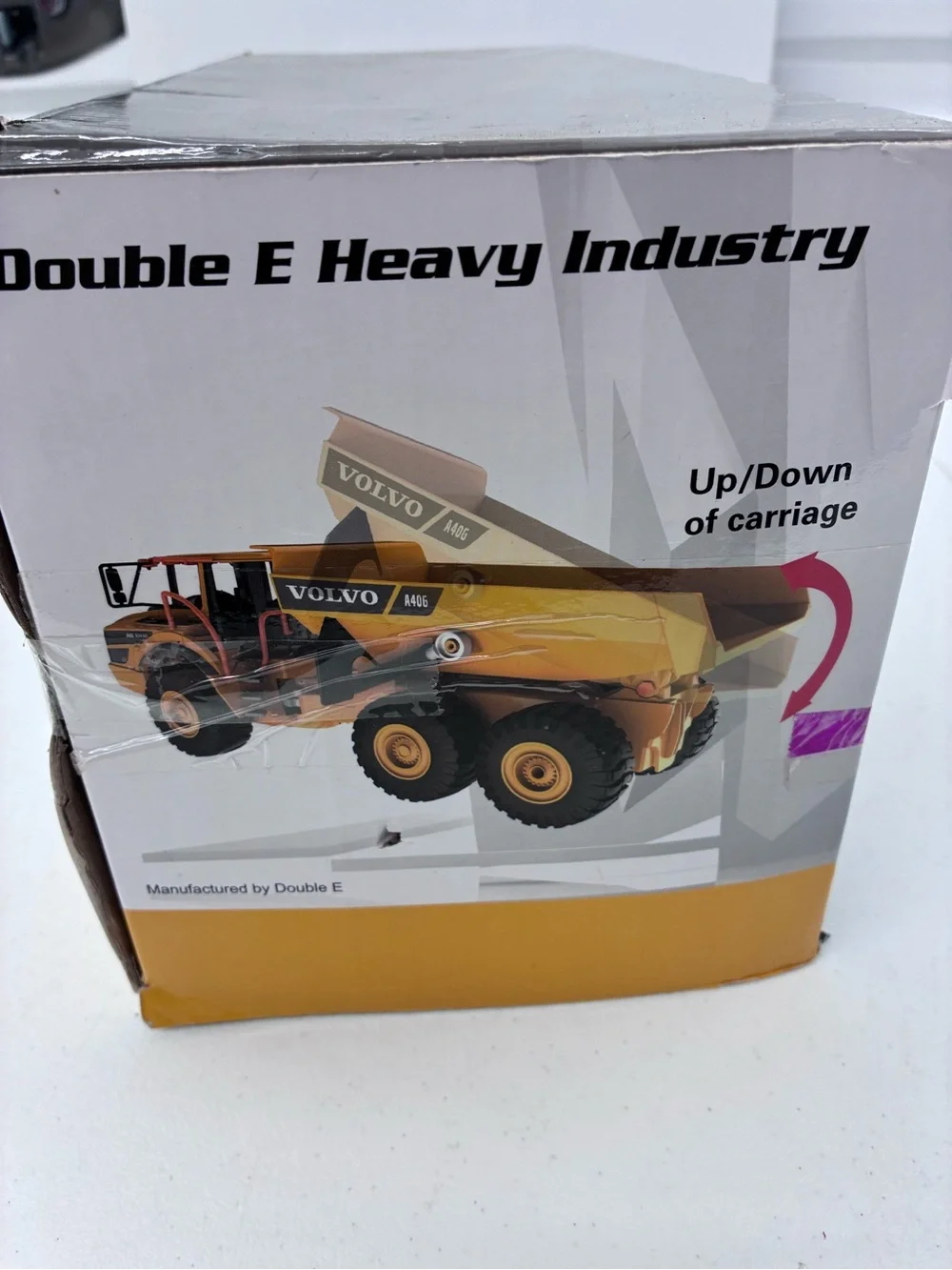 A40G Yellow Dump Truck Toy - Kids Construction Vehicle